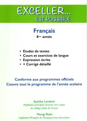 Exceller est possible 8ème année